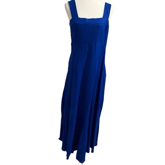 Vince Camuto Bold Blue Maxi Dress - Picture 1 of 6